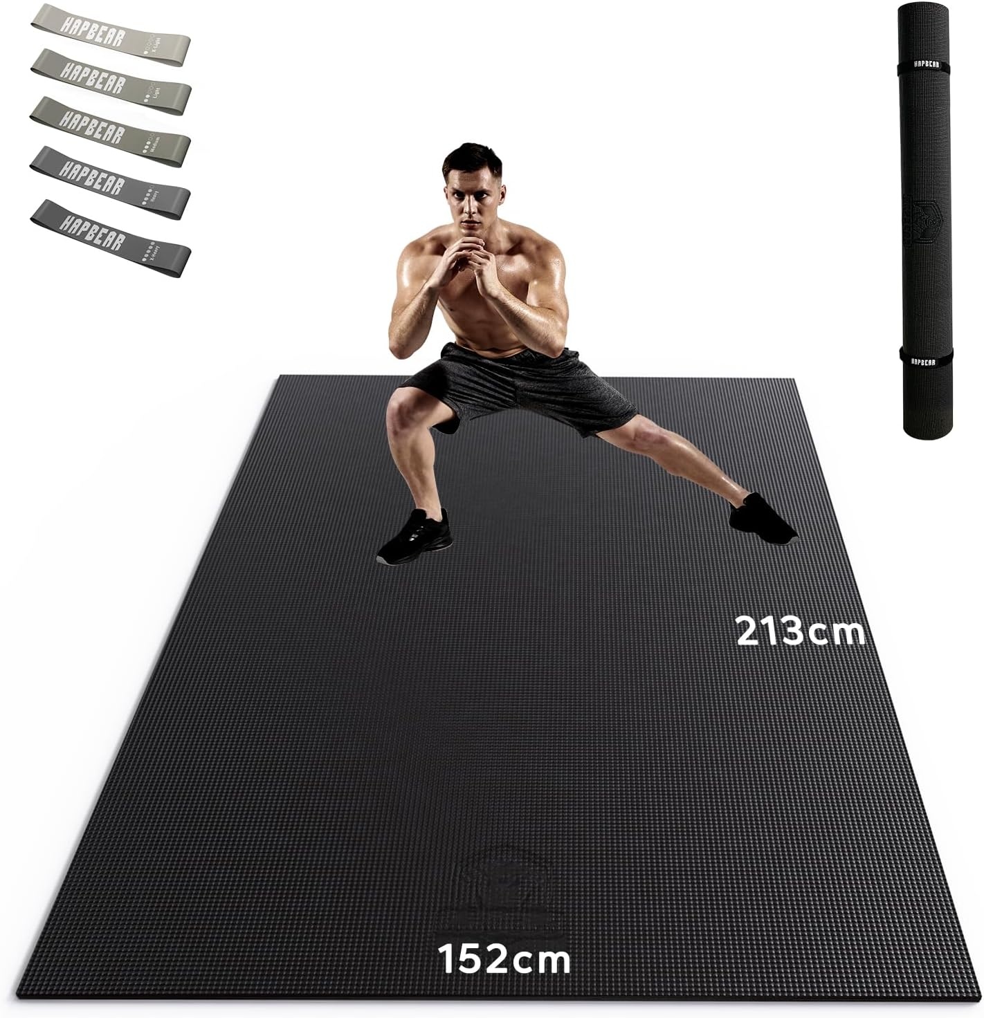 XXL Antislip Yogamat met 34% Korting - PVC 8mm Dik