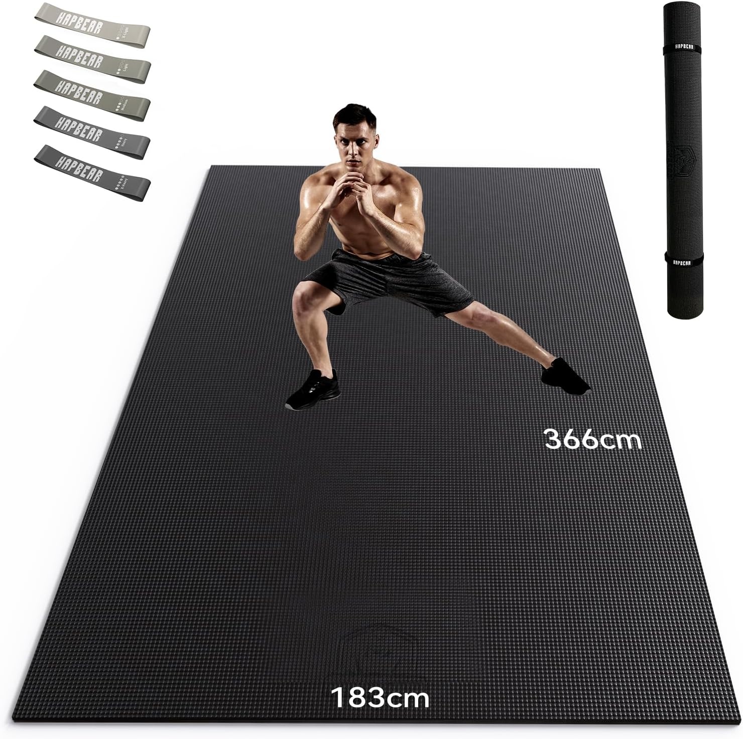 XXL Antislip Yogamat met 34% Korting - PVC 8mm Dik