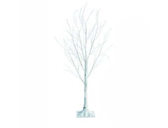 Witte Kunst Berk 180cm met LED Verlichting (Binnen/Buiten) - 34% Korting