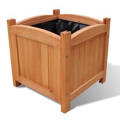 Houten Verhoogde Plantenbakken (2 stuks) 30x30x30 cm - 34% Korting