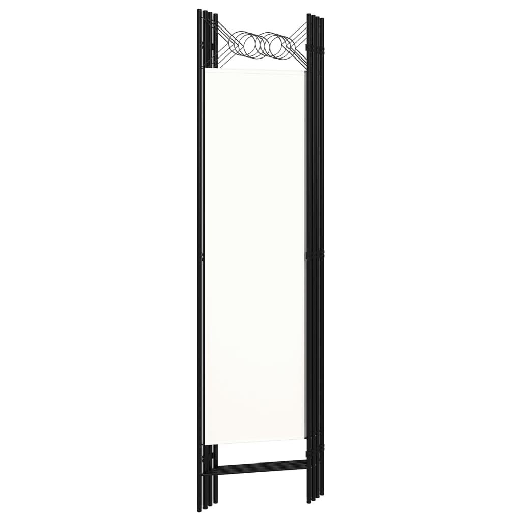 Kamerscherm 4-delig 160x180 cm Wit - 34% Korting!