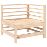 Loungeset 3-delig Massief Grenenhout met 30% Korting
