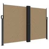 Uittrekbaar Windscherm Taupe 160x1200cm - 35% Korting!