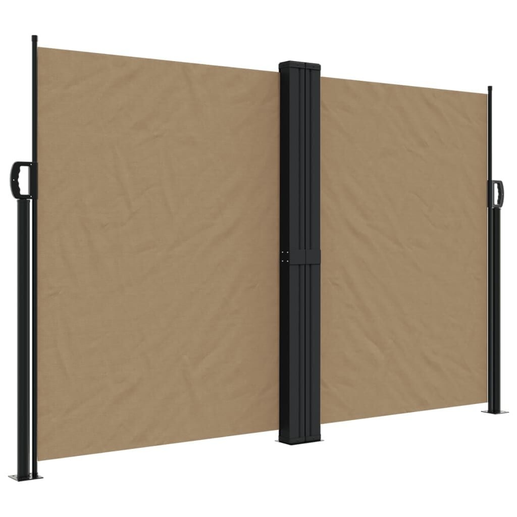 Uittrekbaar Windscherm Taupe 160x1200cm - 35% Korting!