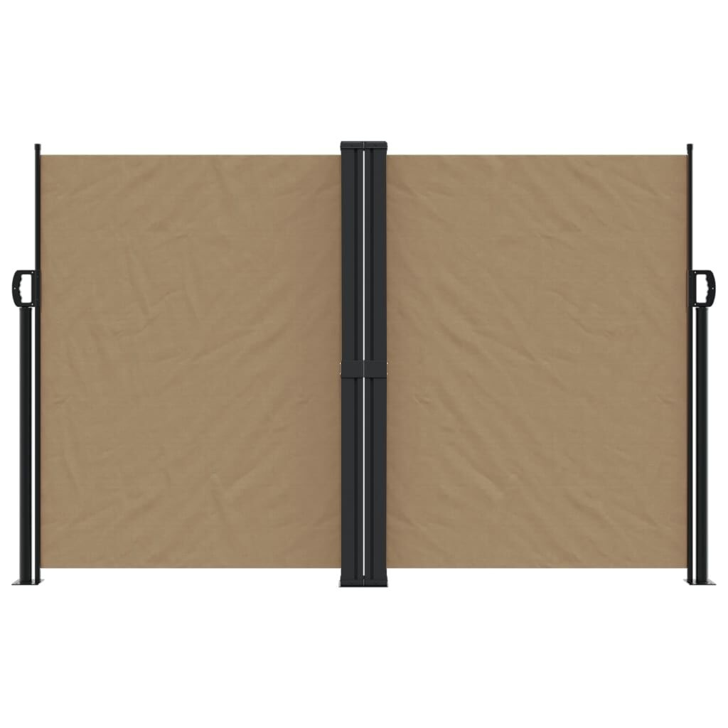 Uittrekbaar Windscherm Taupe 160x1200cm - 35% Korting!