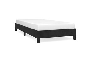 Fluwelen Bedframe Zwart 80x200 cm - 34% Korting!