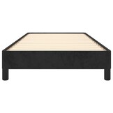 Fluwelen Bedframe Zwart 80x200 cm - 34% Korting!