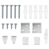 VidaXL Aluminium Jaloezieën Wit 220 x 75 cm - 29% Korting