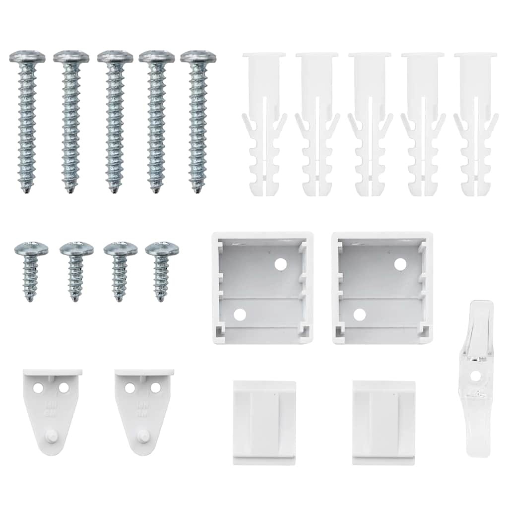 VidaXL Aluminium Jaloezieën Wit 220 x 75 cm - 29% Korting