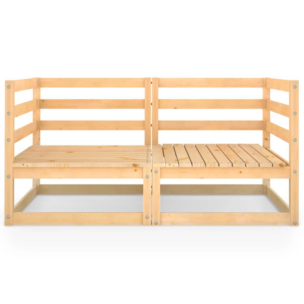 VidaXL Tuinbank 2-zits Massief Grenenhout - 54% Korting
