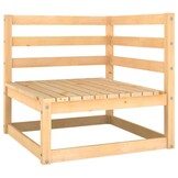 VidaXL Tuinbank 2-zits Massief Grenenhout - 54% Korting