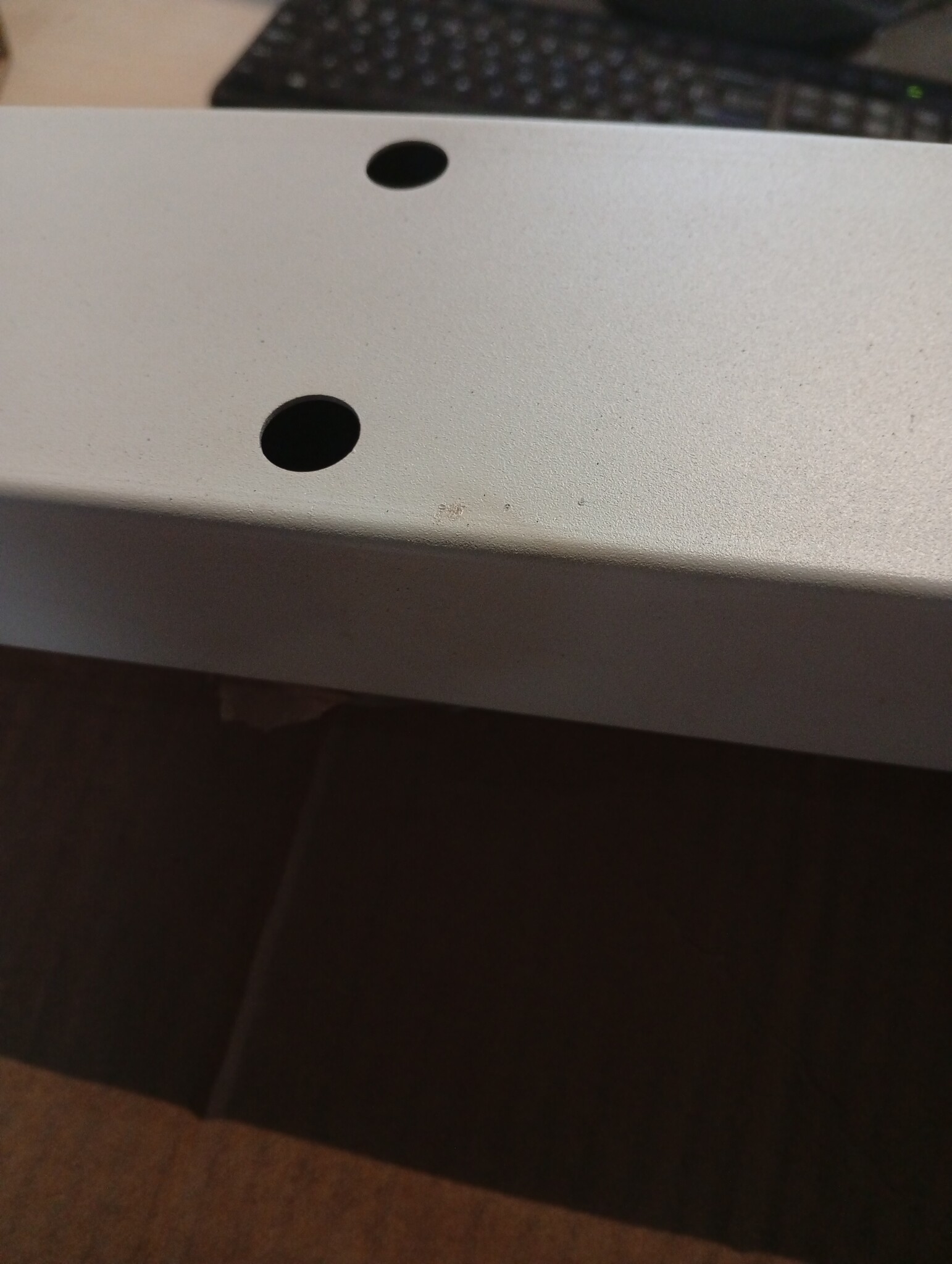 Eettafelpoten Staal Wit - 2 Stuks - 54% Korting