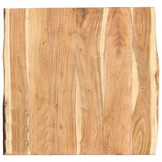 Massief Acaciahouten Tafelblad 58x60 cm - 59% Korting