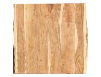 Massief Acaciahouten Tafelblad 58x60 cm - 59% Korting