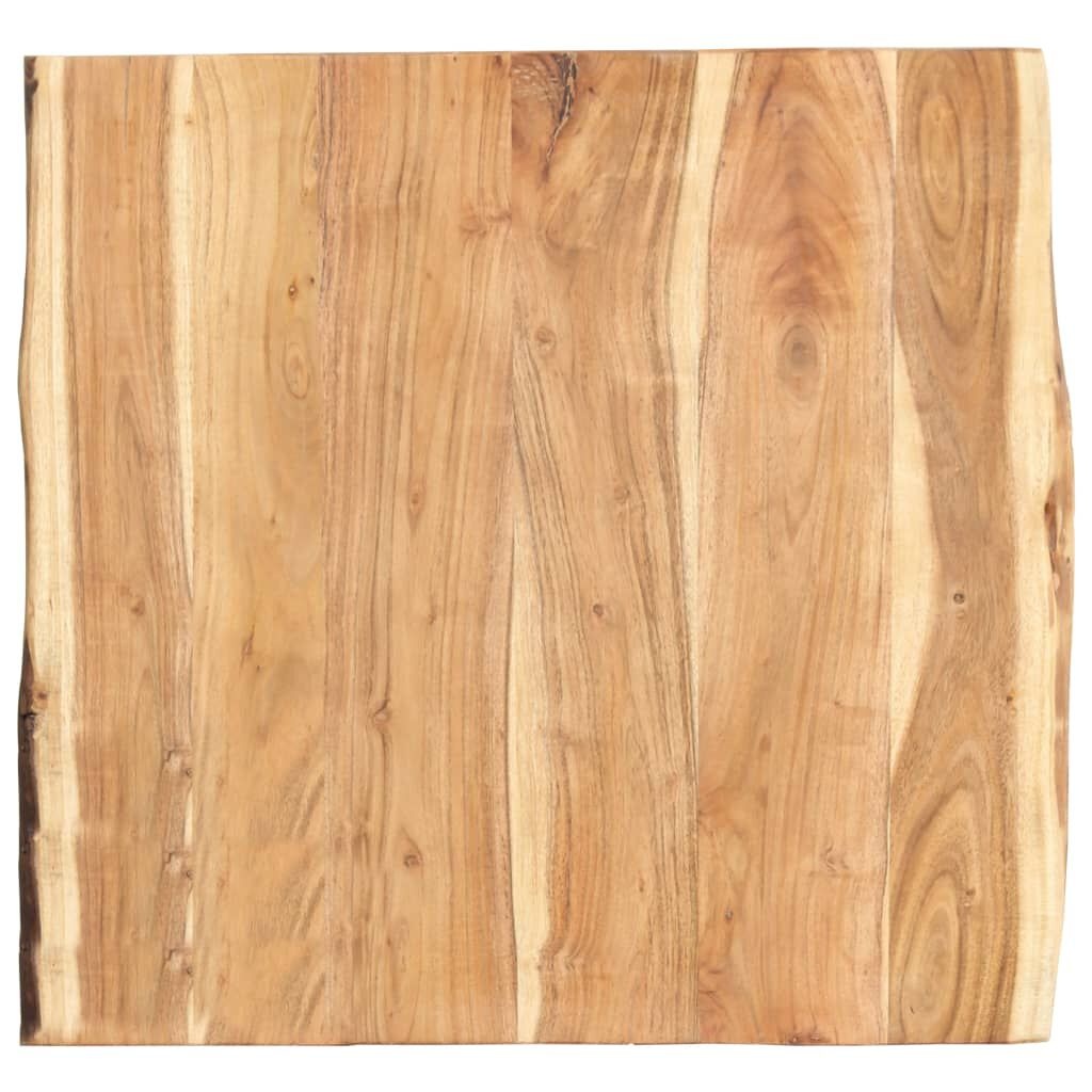 Massief Acaciahouten Tafelblad 58x60 cm - 59% Korting