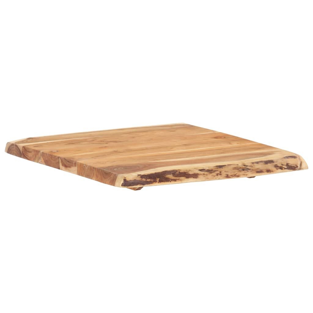 Massief Acaciahouten Tafelblad 58x60 cm - 59% Korting