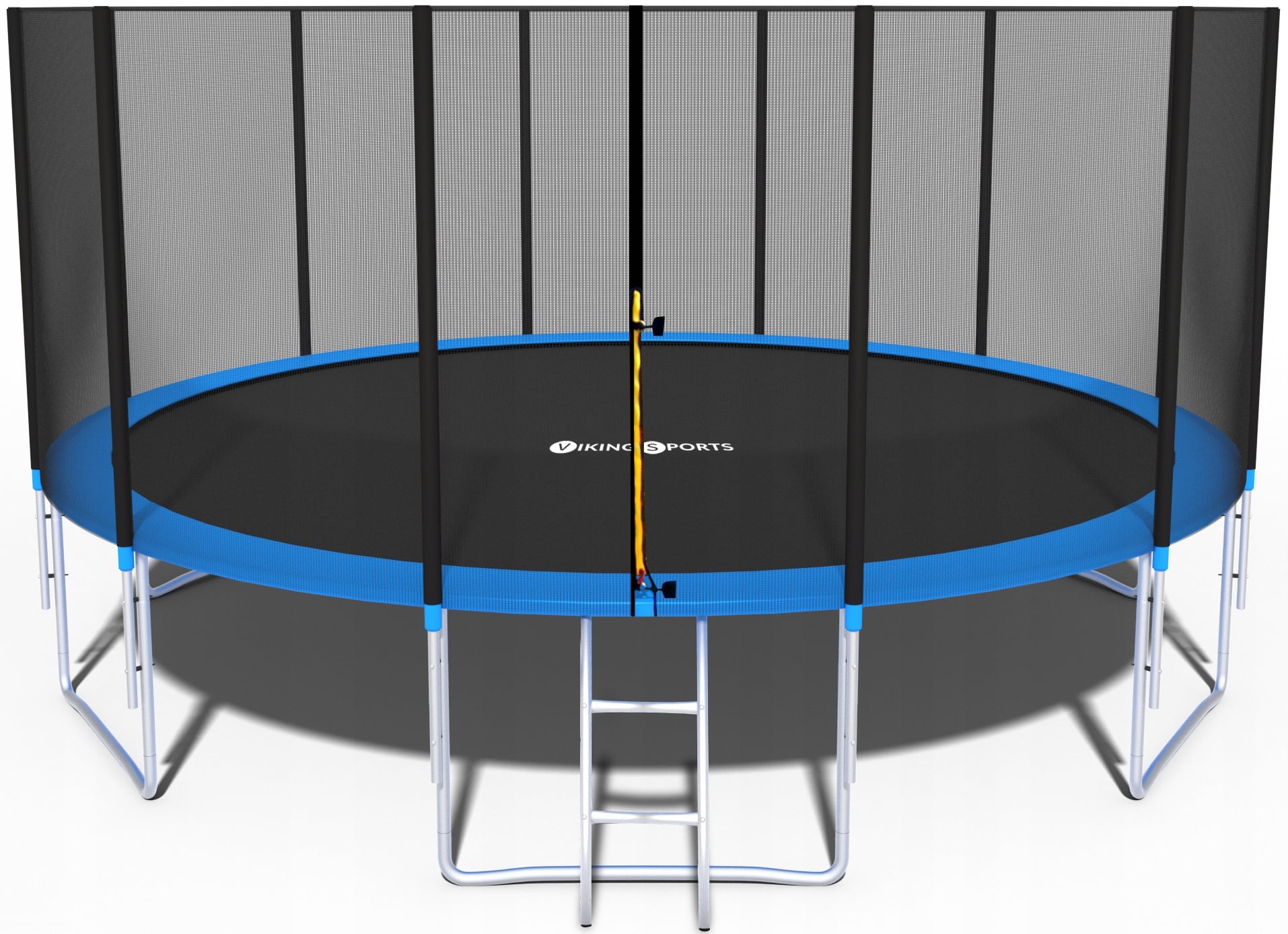 Trampoline Blauw 465 cm met Veiligheidsnet & Ladder - 35% Korting