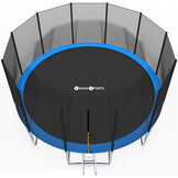 Trampoline Blauw 465 cm met Veiligheidsnet & Ladder - 35% Korting