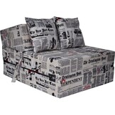 Opvouwbaar Logeermatras 200x70x15 cm | 3-delig Gastenmatras met Kussens | 41% Korting