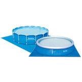 Universeel Zwembad Grondzeil 488x488 cm - Ideaal voor 427/457 cm Zwembaden met 33% Korting