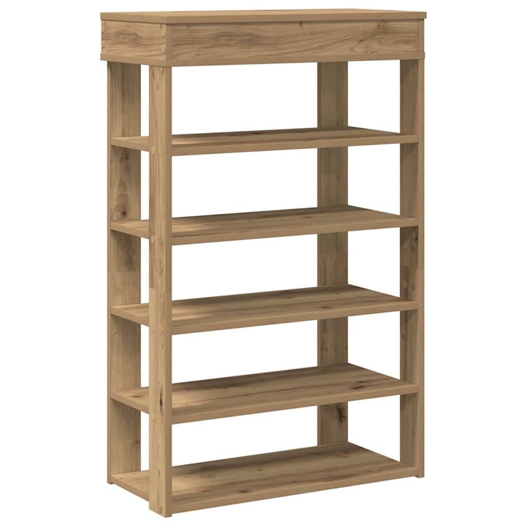 VidaXL Schoenenrek 60x30x98 cm Bewerkt Hout met 56% Korting