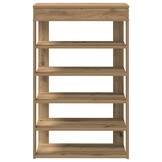 VidaXL Schoenenrek 60x30x98 cm Bewerkt Hout met 56% Korting