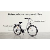 Meisjesfiets 26 inch Stadsfiets 7 versnellingen - 50% Korting