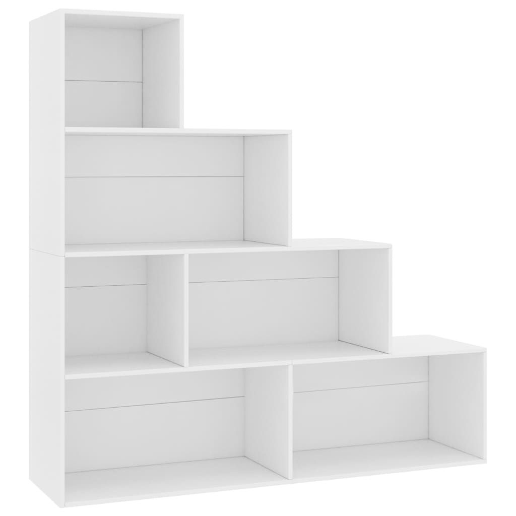 Boekenkast/Kamerscherm Wit Bewerkte Hout - 155x24x160 cm met 54% Korting