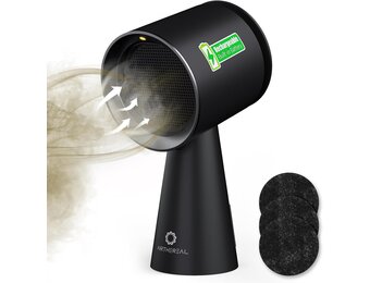 Draagbare Afzuigkap voor Camper/Keuken | 3 Snelheden | Zwart | 66% Korting