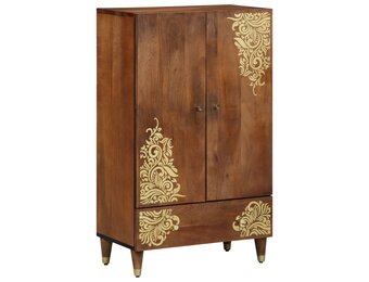 Hoge Kast Mango Hout Bruin 60x100 cm - 35% Korting