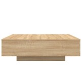 Salontafel Sonoma Eikenhout - 100x100x31 cm - 35% Korting