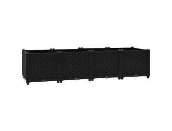 Plantenbak Verhoogd 160x40x38 cm Polypropyleen - 34% Korting
