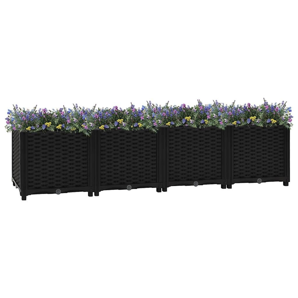Plantenbak Verhoogd 160x40x38 cm Polypropyleen - 34% Korting