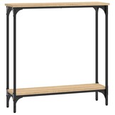 Consoletafel Sonoma Eiken 75x22,5x75 cm - 34% Korting