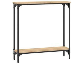 Consoletafel Sonoma Eiken 75x22,5x75 cm - 34% Korting