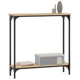 Consoletafel Sonoma Eiken 75x22,5x75 cm - 34% Korting