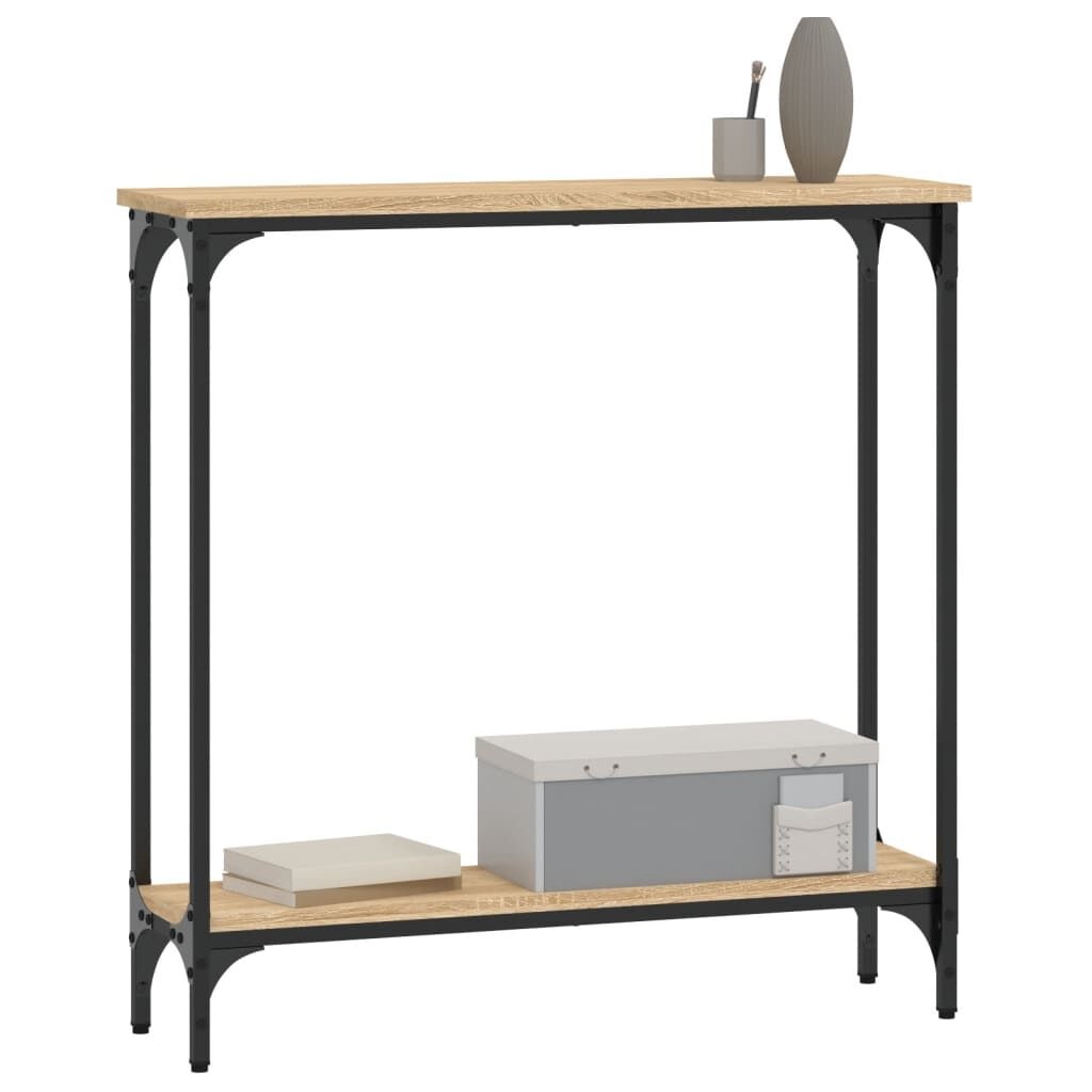 Consoletafel Sonoma Eiken 75x22,5x75 cm - 34% Korting