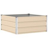 Plantenbak Staal Ivoor 100x100x45 cm - 33% Korting