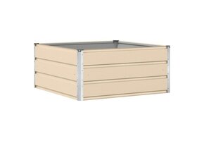 Plantenbak Staal Ivoor 100x100x45 cm - 33% Korting