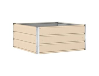 Plantenbak Staal Ivoor 100x100x45 cm - 33% Korting