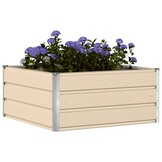 Plantenbak Staal Ivoor 100x100x45 cm - 33% Korting