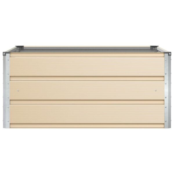 Plantenbak Staal Ivoor 100x100x45 cm - 33% Korting
