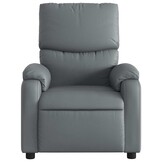 Verstelbare Massagestoel Kunstleer Grijs - 35% Korting!