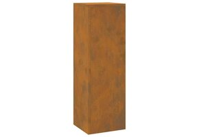vidaXL Cortenstaal Plantenbakken (2 stuks) - Roestig - 75cm Hoog - 34% Korting