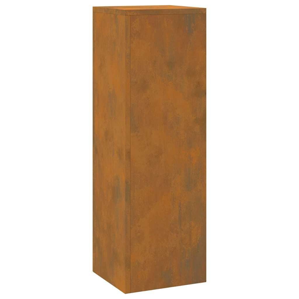 vidaXL Cortenstaal Plantenbakken (2 stuks) - Roestig - 75cm Hoog - 34% Korting