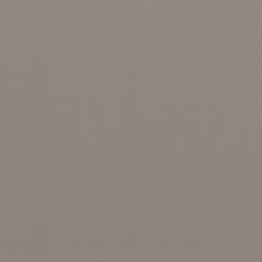 Balkonscherm 120x600cm Oxford Stof Taupe - 33% Korting