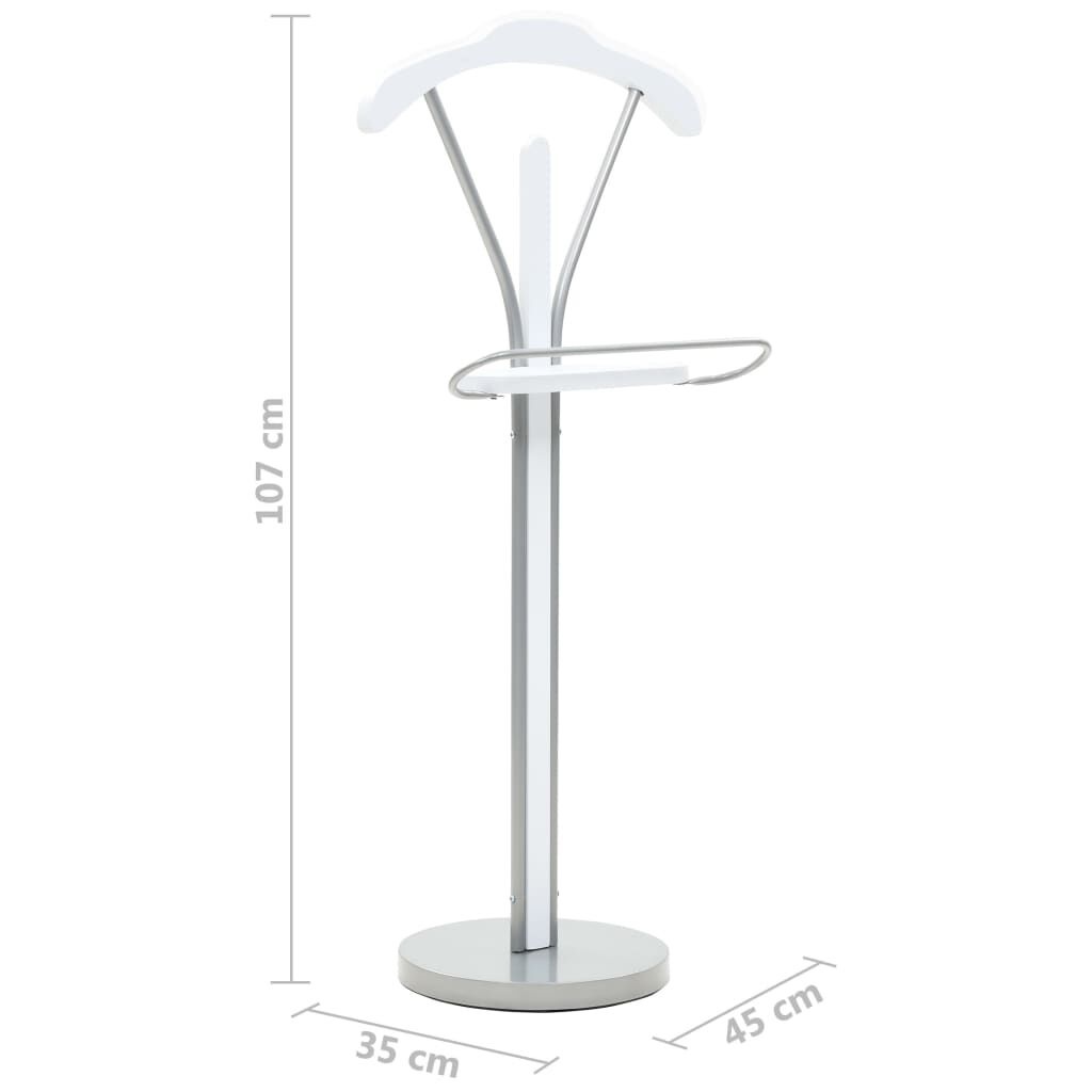 Wit Dressboy Kledingrek 45x35x107 cm - 29% Korting