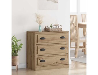 vidaXL Dressoir Artisan Eiken: 34% Korting - 70x35.5x67.5cm