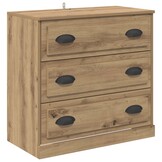 vidaXL Dressoir Artisan Eiken: 34% Korting - 70x35.5x67.5cm