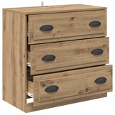 vidaXL Dressoir Artisan Eiken: 34% Korting - 70x35.5x67.5cm